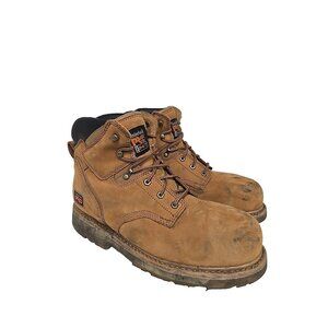 TIMBERLAND PRO Men's PIT BOSS 6" STEEL TOE WORK BOOTS 33031 Wheat Size 13W